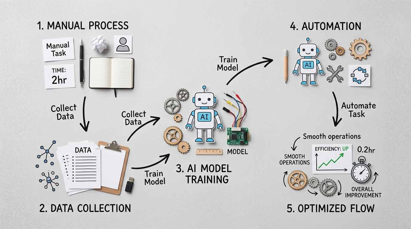 Wat AI-automatisering betekent voor het MKB