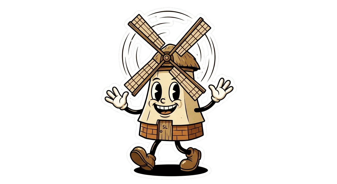 Cuphead windmolen — Website dienst