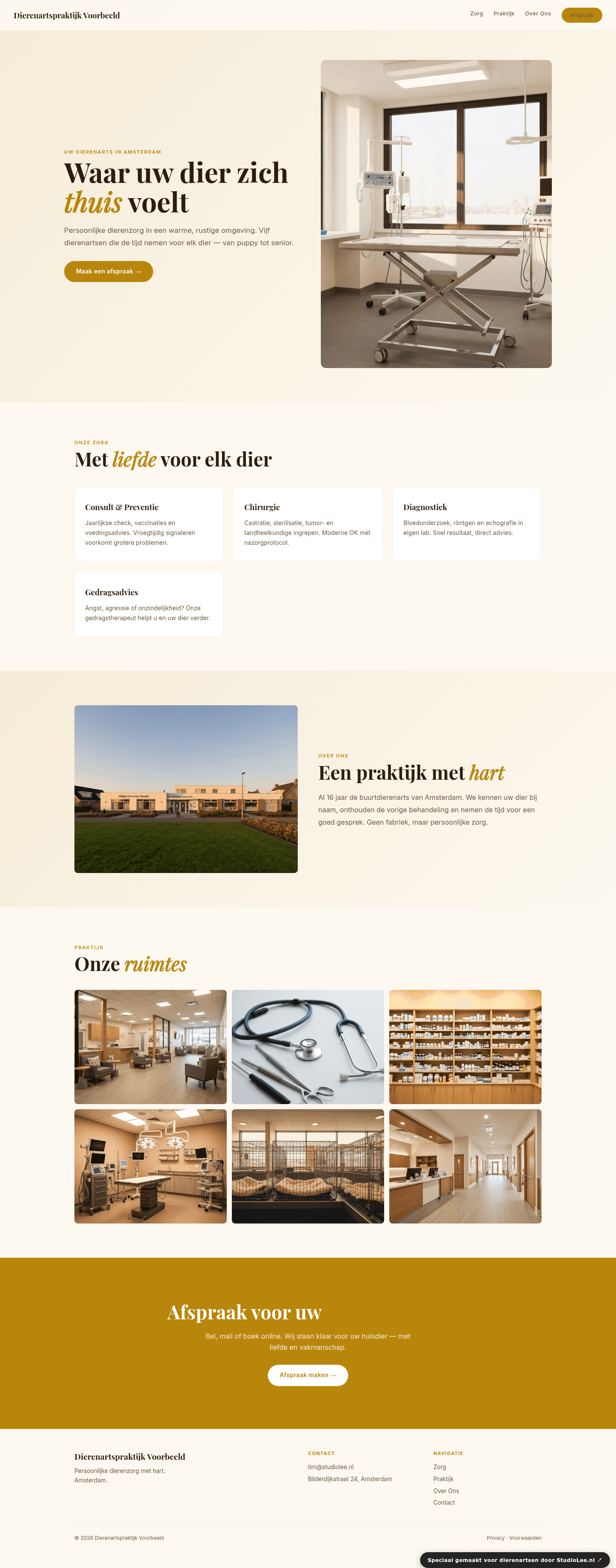 Dierenarts Vertrouwd