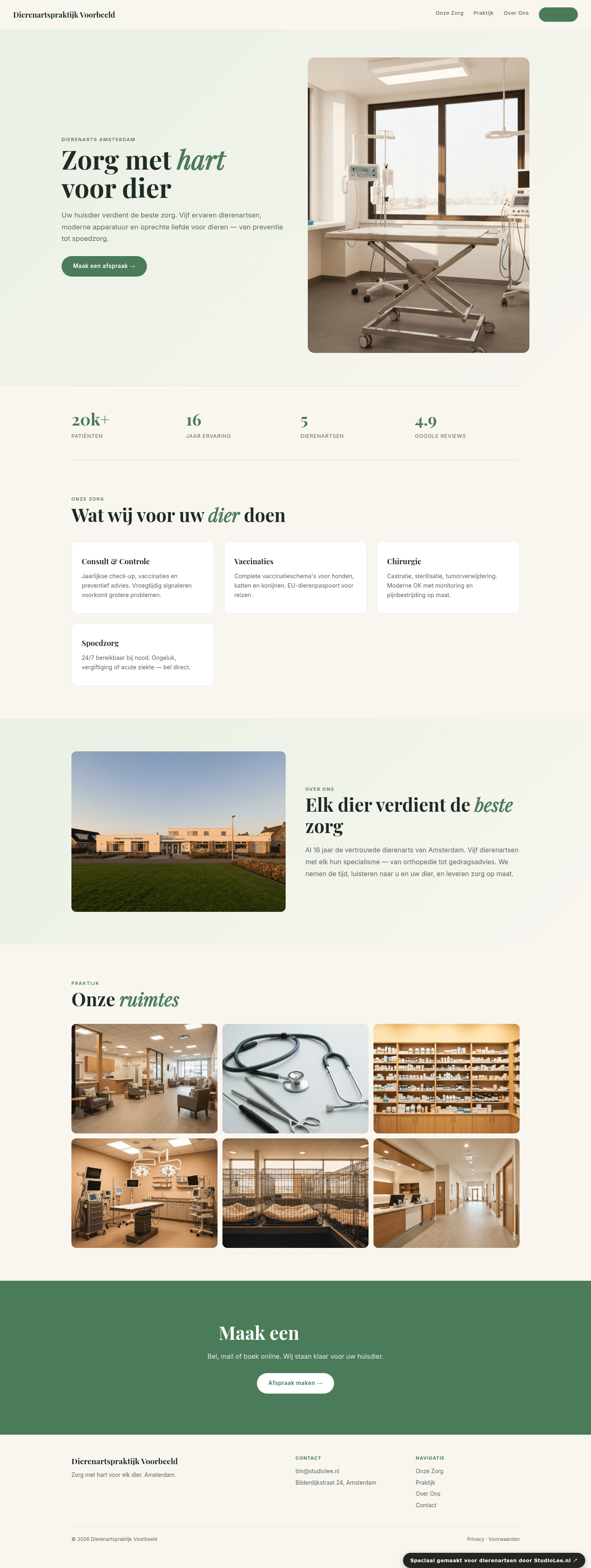 Dierenarts Natuur