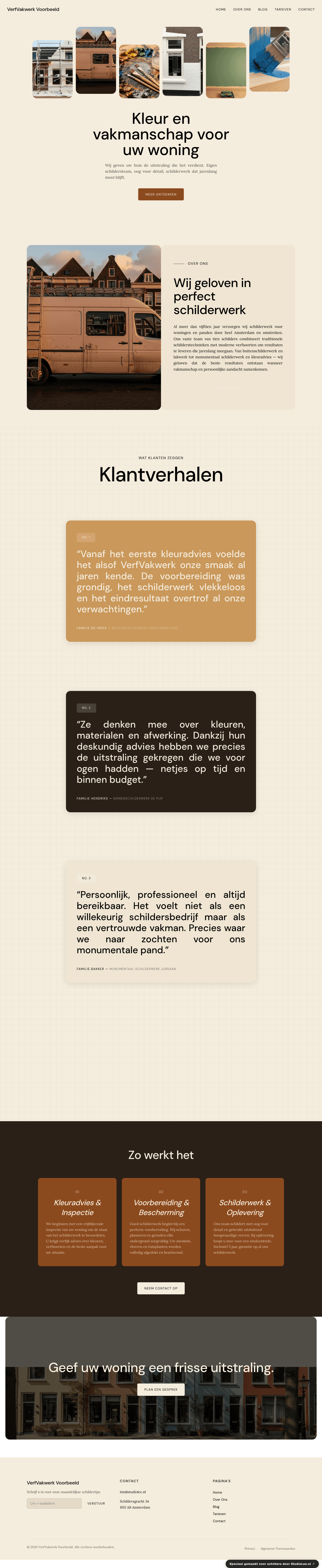 Schilder website demo &mdash; Familieschilder